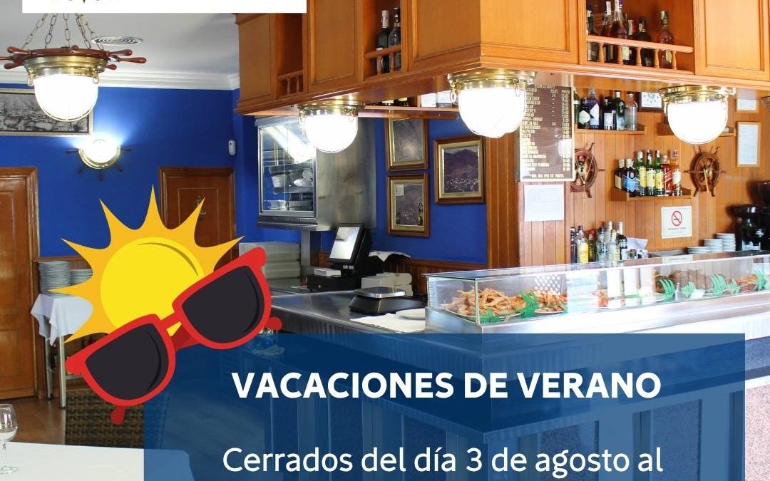 Vacaciones de Verano 2026
